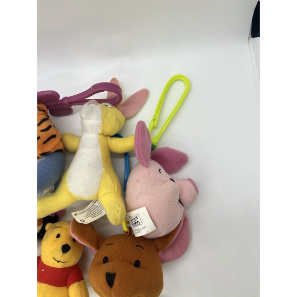 1998 Walt Disney Winnie The Pooh McDonald's Happy Meal Plush Tigger Movie Clips - Picture 3 of 14